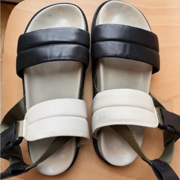 COS Black and Olive Sandals - Picture 10 of 11